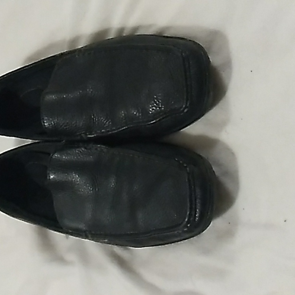 MEN Florsheim nlack leather shoes size 11.5